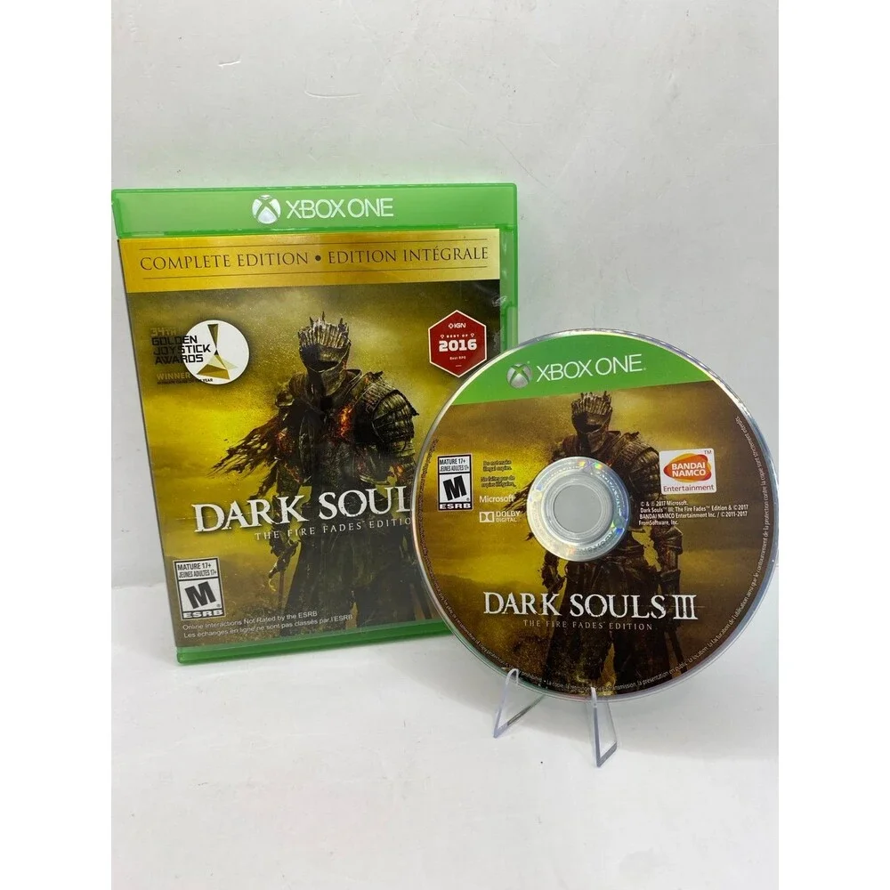 Dark Souls 3: The Fire Fades Edition Complete Edition (Xbox One, 2017)